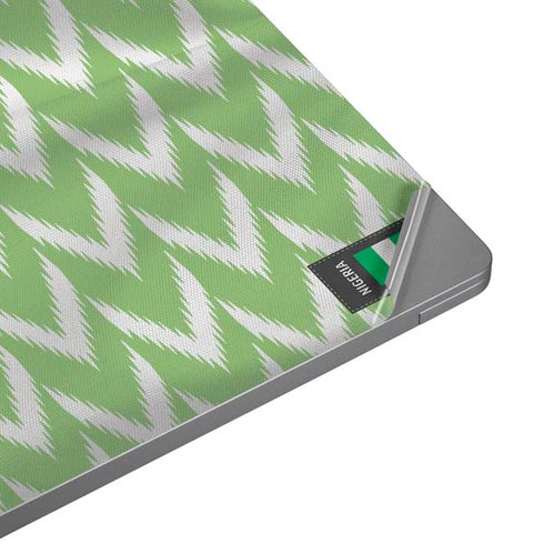 Nigeria Soccer Flag Laptop Skins